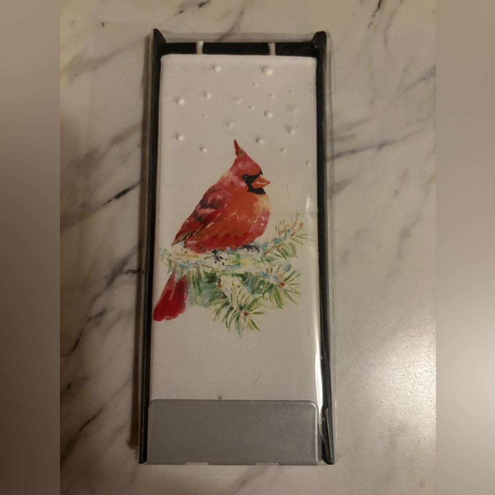 Red Bird Flatyz Candle